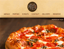 Tablet Screenshot of antico-posto.com